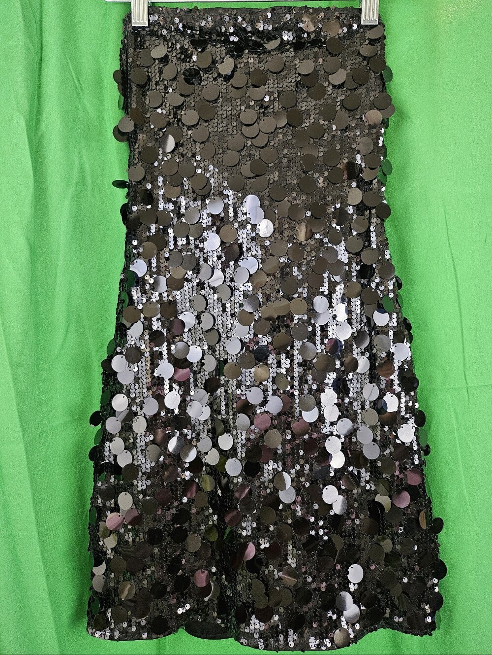 Strapless Black Sequin Mini Dress by - Picture 3 of 7